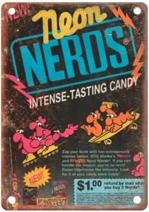 Vintage Kaugummi Süßigkeiten Verpackung Reproduktion Retro Look Blechschild N726 - Bild 1 von 2