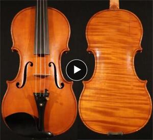 Violine alte Geige Vintage antik restauriert beschriftet Ernest Glassel 1925