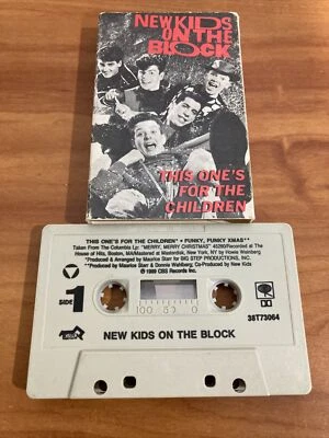 New Kids On The Block ‎– This One's For The Children CASSETTE - Image 1 of 4