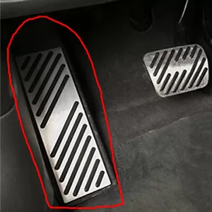 FOR AUDI A4/A5/A6/A7/A8/Q5/Q7 FOOTREST PEDAL INTERIOR FOOT REST SIDE STEP PLATE - Foto 1 di 3