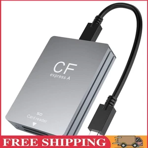 2-in-1-CFexpress-Typ-A- und SD-Kartenleser-Kartenleser-Adapter mit zwei Steckplä - Afbeelding 1 van 12