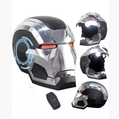 Iron Man War Machine Helmet 1:1 Scale Voice Control Auto Opening Full Face Mask - Image 1 of 4