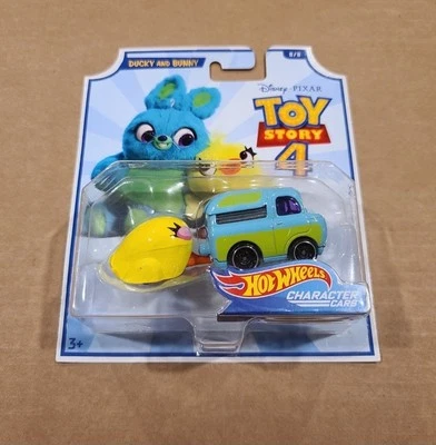 Coche Personaje Hot Wheels Toy Story 4 DUCKY AND BUNNY Foto 1 de 2
