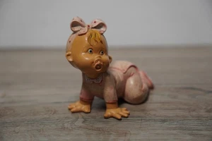VTG Simonelli Fontanini Crawling Baby Cute Depose Italy 298 GUC - Picture 1 of 5