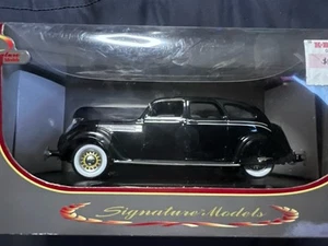 Signature Models 1936 Chrysler Airflow Black 1/32 Scale Diecast Model Car NIB - Picture 1 of 2