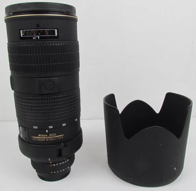 Lente NIKON AF-S NIKKOR 80-200 mm f2,8D ED SWM ZOOM *Leer descripción* 4 reparaciones* Foto 1 de 4