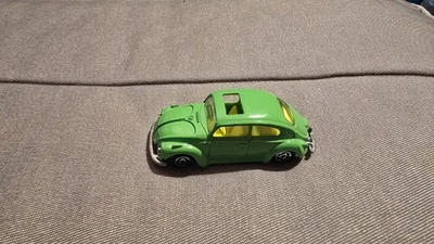 Volkswagen Beetle 1302 vintage Majorette serie 200 verde manzana como nuevo suelto Foto 1 de 4