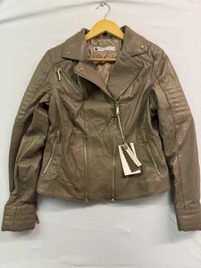 Gee Ricci Donna Liz 3 Society Team 100% Italian Leather Jacket Size 12 RRP £425 - Picture 1 of 13