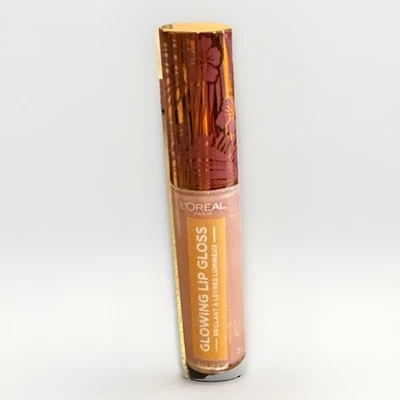 L'Oreal Glowing Lip Gloss, 04 Shell We Dance  .21 fl oz - Image 1 of 4