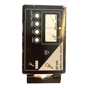 Korg GA-20 Gitarre/Bass Digital Tuner in Box mit Anleitung - Bild 1 von 2