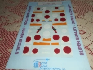 SUPER SCALE 72-714, 1/72 NAKAJIMA KI-84-Ia HAYATE 22ND SENTAI DECAL SET - Bild 1 von 2