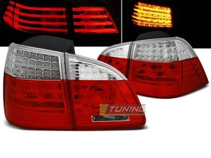 Tail Lights for BMW 5 Series E61 2004-2007 TOURING Red White LED WW FreeShip US  - Bild 1 von 12