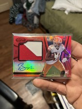 2020 Panini Certified Brandon Aiyuk Freshman Fabric /199 RPA Auto Rookie Red RC 