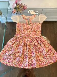 Peace of Cake girls 2-4 embellished dress with new flower headband. - Picture 1 of 9