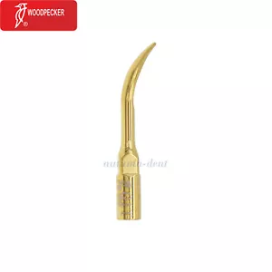 Woodpecker Dental Ultrasonic Scaling Tip G1T Gold Coated Endo Fit EMS - Picture 1 of 7
