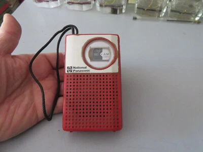 National panasonic Model R-1018 Red Radiodiolina Am Vintage - Bild 1 von 4