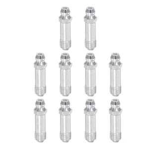 10Pcs Steel Straight Hydraulic Grease Fitting Accessories M8 x 1mm Thread - Picture 1 of 12