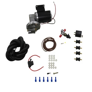 Electric Vacuum Pump Kit Hose Set for Brake Booster 12 V 18" to 22" Pompe à Vid - Foto 1 di 10
