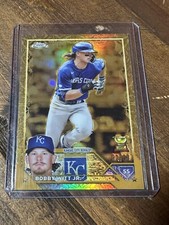 2023 Topps Chrome Gilded Bobby Witt Jr 🔥Gold Refractor /99🔥Royals