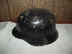 Original SPANISH Helmet With Liner & Chin Strap Military Fire Police - Picture 1 of 13