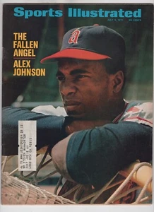 SPORTS ILLUSTRATED 7/5/1971 - ALEX JOHNSON "THE FALLEN ANGEL" ANGELS - Picture 1 of 1