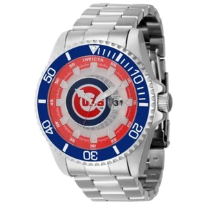 Invicta MLB Chicago Cubs Men's Watch - 47mm, Steel ZG-43458 NEW - Picture 1 of 8