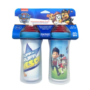 2pc Paw Patrol Insulated Toddler/Children's/Kids Sippy Cup Set 9m+ 9oz/266ml - Picture 1 of 1