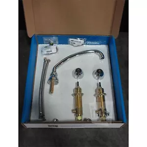NEW Zurn Z831J1-XL AquaSpec Widespread Brass Faucet with 9-1/2in Spout Chrome - Picture 1 of 1