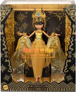 NEW W/ BOX DAMAGE Monster High Howliday Winter Edition CLEO DE NILE Doll 2024 - Picture 1 of 2