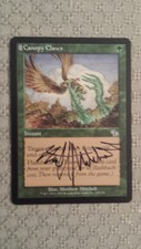 Canopy claws Judgement set signed by Matthew Mitchell  MAgic the Gathering