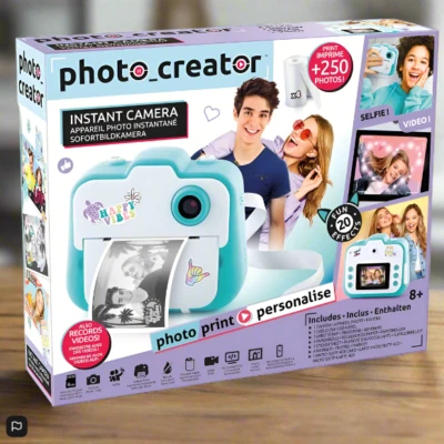 Photo Creator Instant Camera with 4GB SD Card - Image 1 of 4