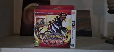 POKEMON OMEGA RUBY STEELBOOK. EVERYTHING INCLUDED. BOX NEVER ONCE OPEENED -... - Image 1 of 4