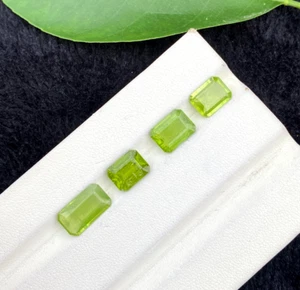 11.40 Carate Natural Cut Peridot emerald Shap loose gemstone from Pakistan. - Picture 1 of 10