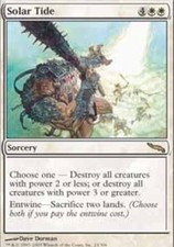 MTG: Solar Tide [Moderately Played] Mirrodin Magic the Gathering CCG TCG