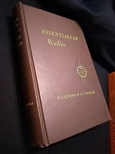 1948 Essentials of Radio Book Slurzberg & Osterheld Fourth Printing - Imagen 1 de 8