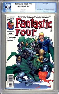 Fantastic Four #31 - PGX Graded 9.8 (NM/M) 2000 - Chris Claremont - Picture 1 of 2