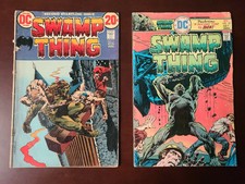 Swamp Thing # 2, 19 - Wrightson DC 1972 2 book lot VG