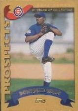 2002 Topps Traded Gold #T262 Dontrelle Willis /2002 Chicago Cubs Rookie Card