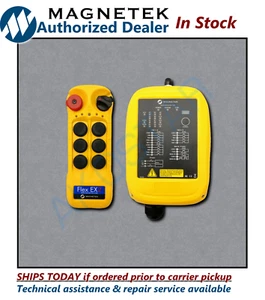 Magnetek Flex 6EX2-09-1T Overhead Crane Hoist Radio Remote Control System w/1-TX - Picture 1 of 1