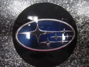 Subaru Black & Blue In Acrylic OEM Center Caps 2.25" 57mm 28821-VA000 - One/1* - Picture 1 of 4