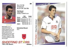 Merlin - Shooting Stars - 1991/92 - Choose from drop down list -(283 - 396) (T6)