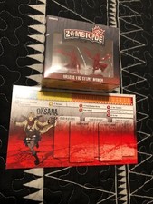 Zombicide - GUG0075 • Oksana the Stunt Woman with card -  Kickstarter CMON NEW