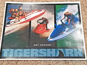 VINTAGE ARCTIC CAT TIGERSHARK PWC JETSKI CATALOG-BOOK-JET SKI-BOAT WATERCRAFT-90 - Picture 1 of 4