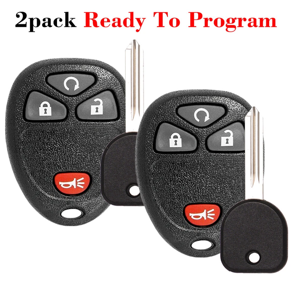 2 para 2007 2008 2009 2010 2011 2012 2013 GMC Sierra 1500 Yukon mando a distancia + llave Foto 1 de 3