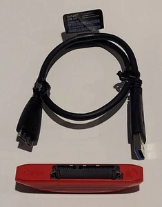 Adaptador GoFlex SEAGATE/ROJO para HDD de 2,5", SATA a USB 3.0 + Cable GoFlex Original - Imagen 1 de 5