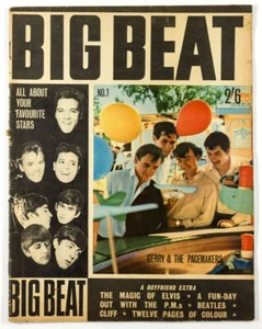 GERRY & THE PACEMAKERS Beatles JANE FONDA Billy Kramer FURY Big Beat Magazine 1 - Picture 1 of 1