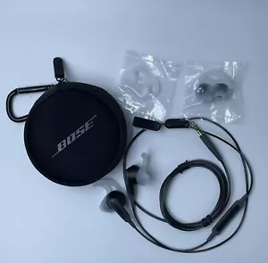 Bose SoundSport Wired 3,5mm Klinke Ohrhörer In-Ear Kopfhörer Anthrazit - Schwarz - Bild 1 von 10