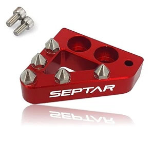 PUNTALE FRENO posteriore in ERGAL BETA rr 50 125(4t) 2011-2025 ROSSO | SEPTAR - Imagen 1 de 1