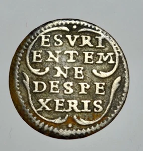 ROMA - CLEMENTE XI 1700-1721 -AG/ 1/2 MEZZO GROSSO  MOLTO RARA ! - Picture 1 of 2