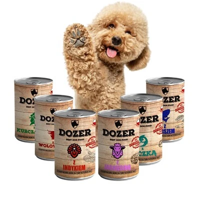 30 x 400g Hundefutter Nassfutter MIX 6 Geschmacks getreidefrei futter für Hunde - Bild 1 von 4